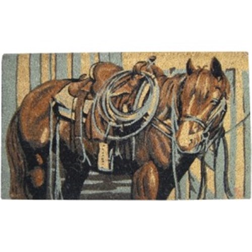 Coloured Coir Door Mat Western Horse Saddlery Trading Saddlery