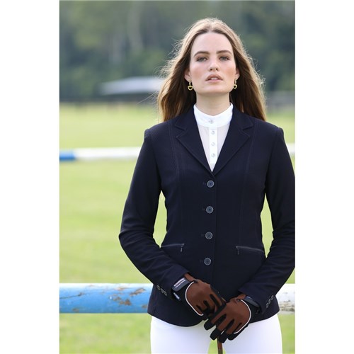 Shires Aubrion Saratoga Womens Riding Jacket - Green Check